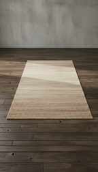 Warm Sand New Zealand Wool Runner in a new setting